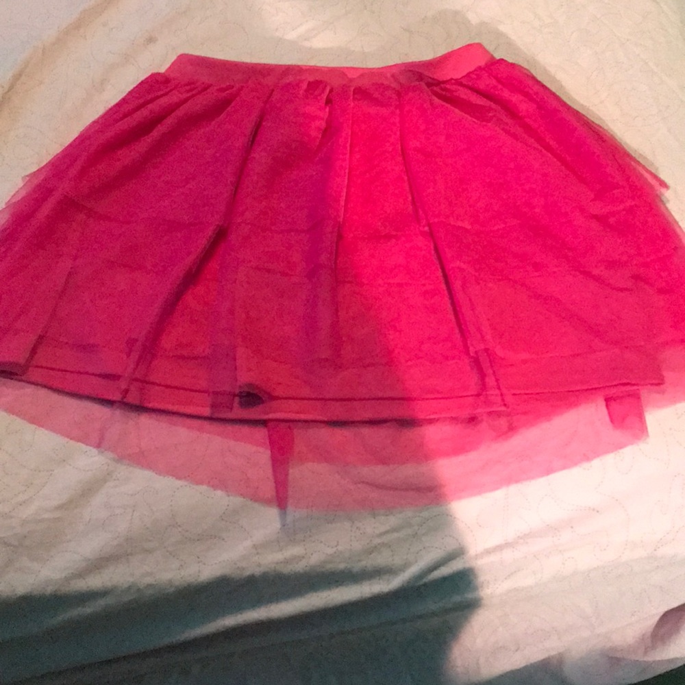 Pink Frilly Skirt